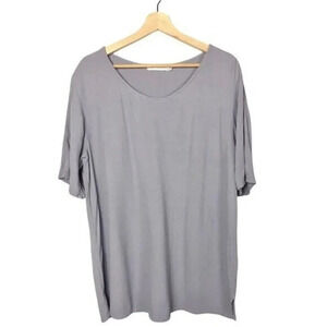 Cut Loose Lavender Purple Short Sleeve Flowy Top M